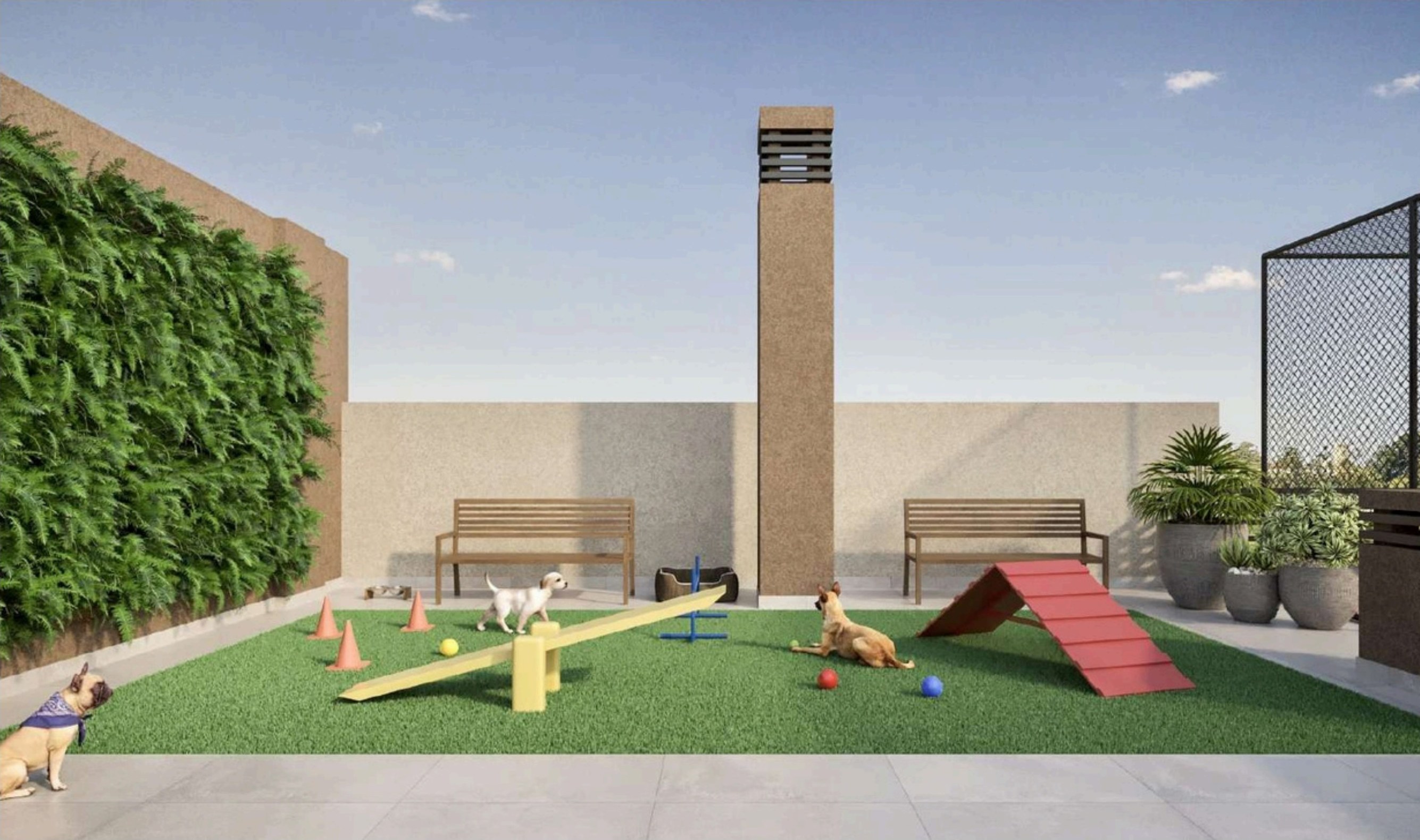 Pet Play — Santorini Residence