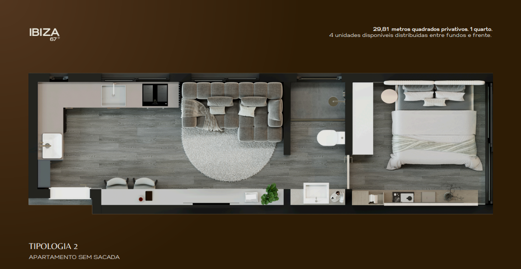 Planta Tipologia 2 — Ibiza 67